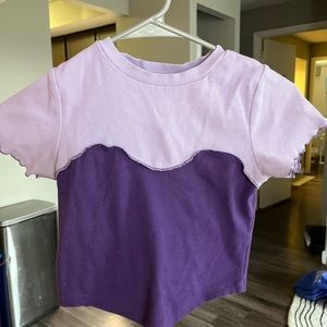 Purple Crop top - Cider